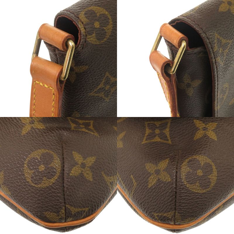 Louis Vuitton Musette Salsa Short Strap Monogram M51258 Brown Shoulder Bag LV
