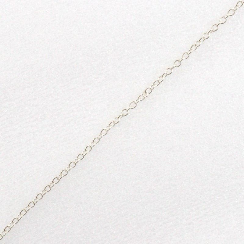 Tiffany & Co Double Loop Silver 925 Ladies 1.69g Necklace