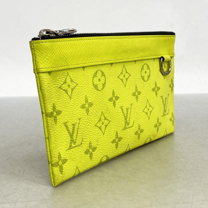 Louis Vuitton Pouch Taiga Llama Pochette Discovery PM M30281 Jeanne Men's