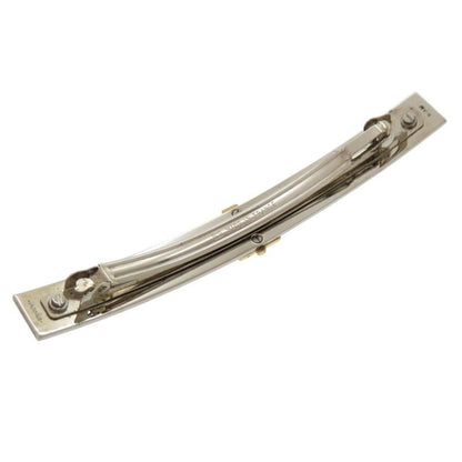Hermes Irene H Logo Gold Silver Barrette Accessories 0369 Hermes