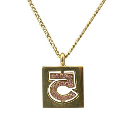 Chanel No5 Necklace Pendant Accessories Small Accessories Rhinestone 02P GP