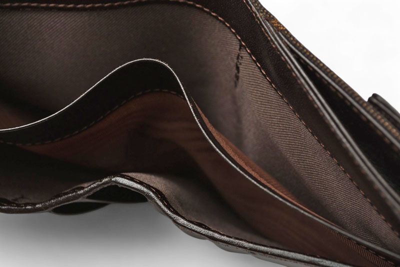 Fendi Wallet Fold Fendi Fold Wallet Zucca Pattern Brown