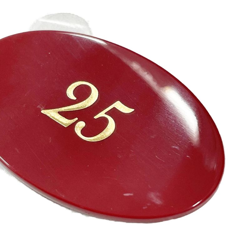 Gucci 662474 Poker Set with Box Geometric G Red 353359