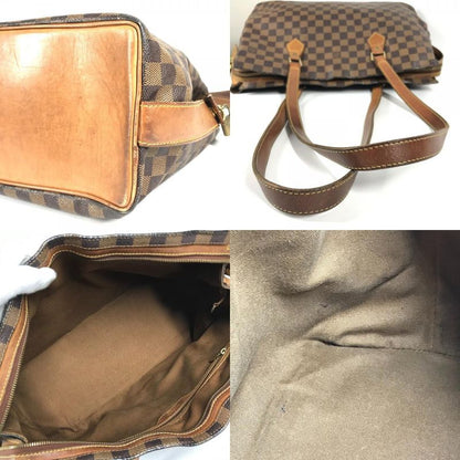 Louis Vuitton Shoulder Bag Colombine N99037 Damier Canvas Ebène Brown