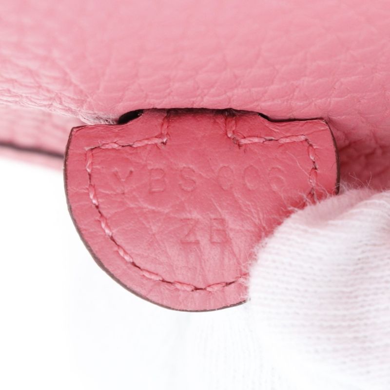 Hermes Evelyn TPM Amazon Taurillon Clemence Rose Azalea Pink/red Y Ladies