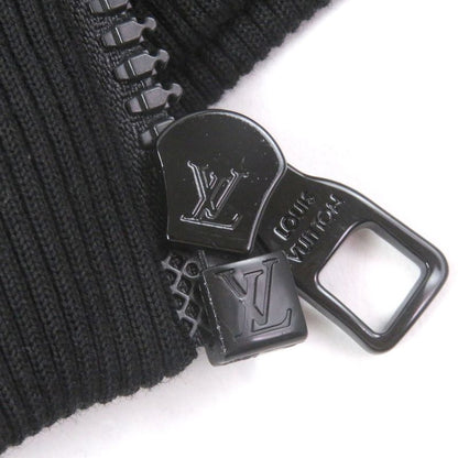 Louis Vuitton 2023 Hpy41w Monogram Pile Zip Hoodie Black 5l/rare Size With Box