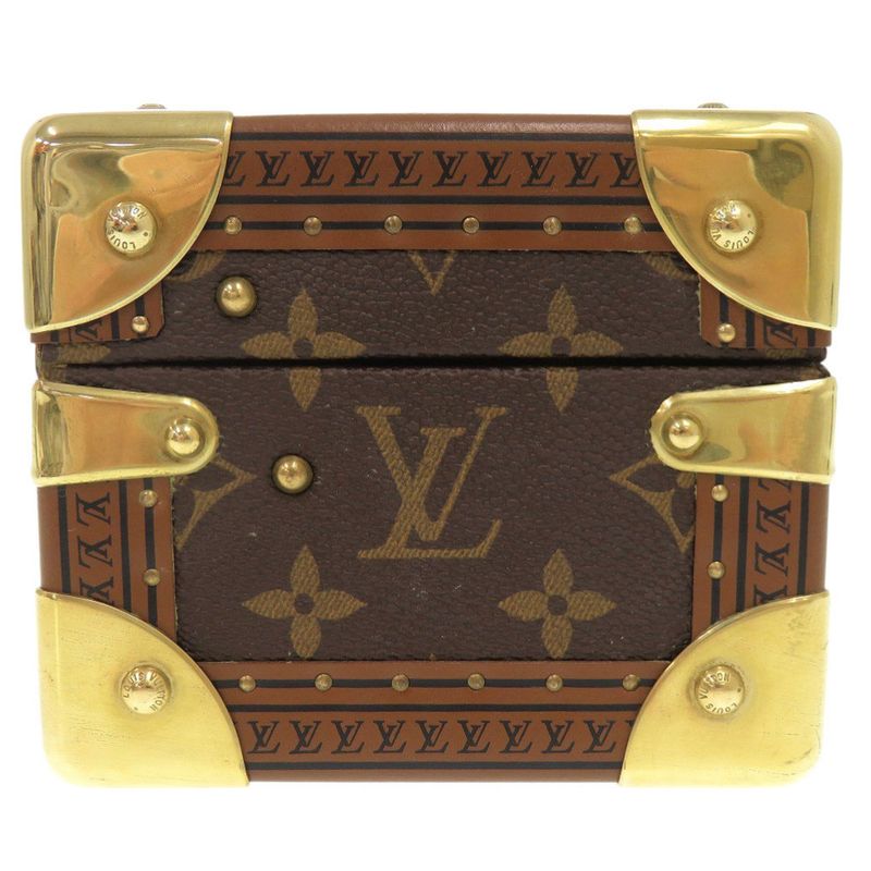 Louis Vuitton Coffret Tresor 20 Monogram Brown Jewelry Box LV 1447 Louis Vuitton