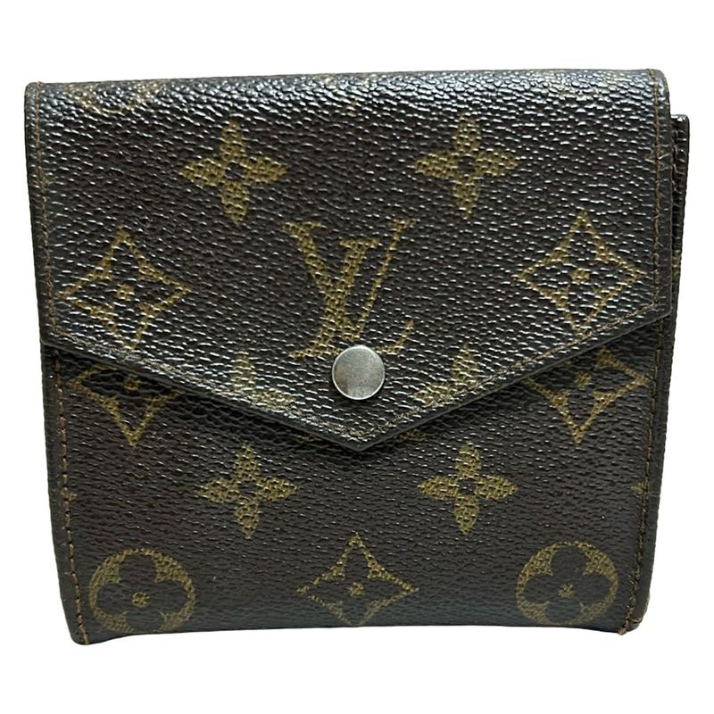 Louis Vuitton W Hook Wallet Monogram Porte Monnaie Vie (old Shape) 190 - Louis