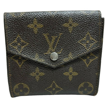 Louis Vuitton W Hook Wallet Monogram Porte Monnaie Vie (old Shape) 190 - Louis