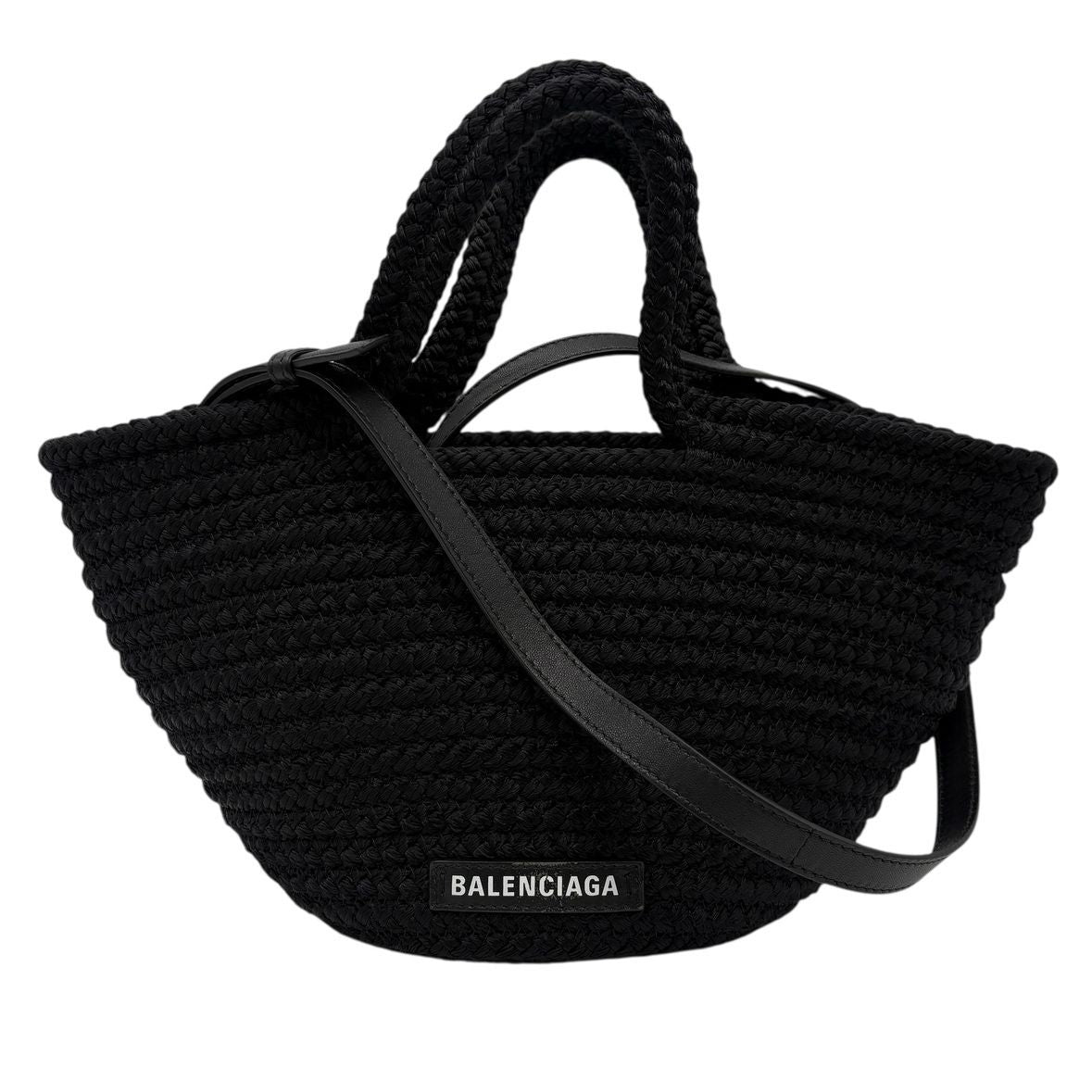 Balenciaga Handbag Ibiza Small Basket Black Shoulder Ibiza Bag