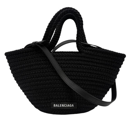 Balenciaga Handbag Ibiza Small Basket Black Shoulder Ibiza Bag