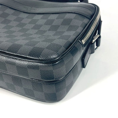 Louis Vuitton Trocadero Shoulder Bag N40087 Damier Graphite Canvas Black