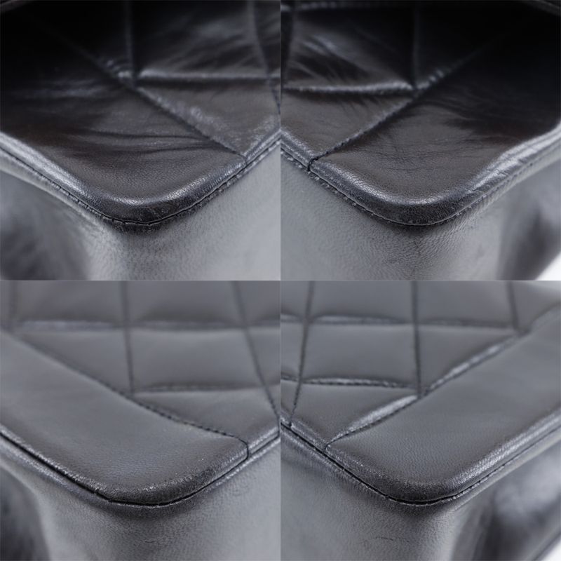 Chanel Diana Flap 22 Chain Shoulder Matelasse A01164 Lambskin Black Ladies