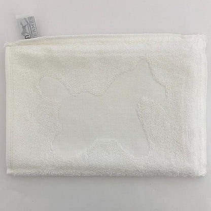 Hermes Baby Bath Mittens White Adada Ec20574 Never Used