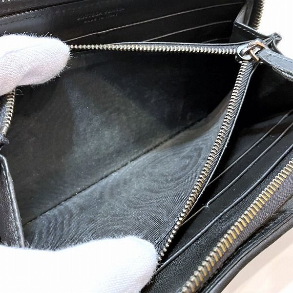 Bottega Veneta Intrecciato Long Wallet With Two Folds Unisex