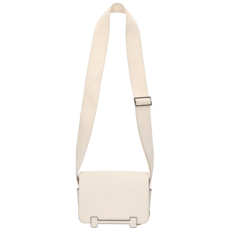 Hermes Geta U Engraved Svhardware Chèvre Nata Shoulder Bag Men's