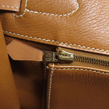 Hermes Birkin 35 Gold Hardware Handbag Courchevel Women