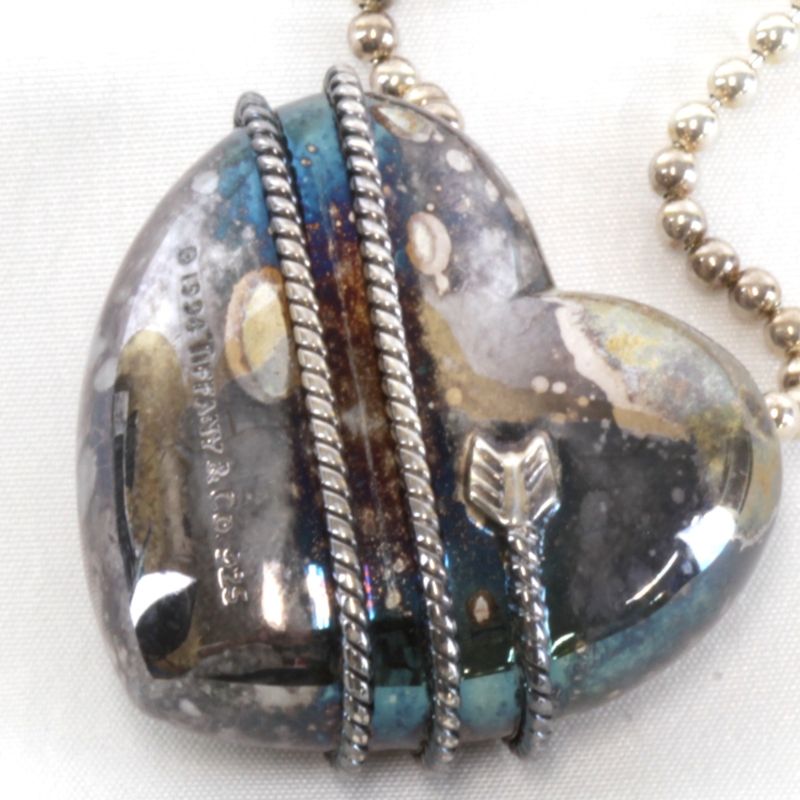 925 Silver Tiffany & Co Tiffany & Co Heart & Arrow 437g Necklace