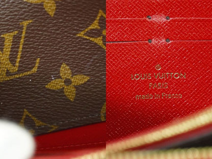 Authentic Louis Vuitton LV Zippy Wallet Retiro Monogram Round Zipper Long