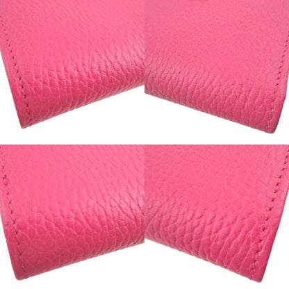 Gucci 772738 GG Marmont Leather Pink Bifold Wallet 0193 Gucci