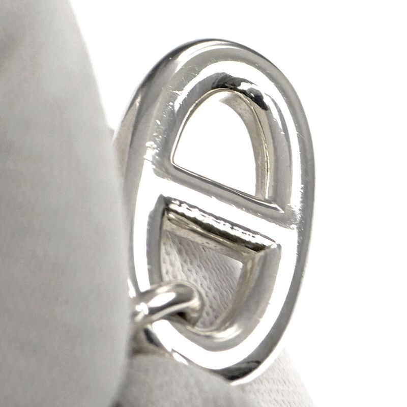 Hermes Chaine D'ancre Earrings Farande Ag925 Silver Jewelry Accessories