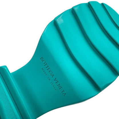 Bottega Venetaveneta Flash Sandals Clog Sabot Shoes Leather Black Green