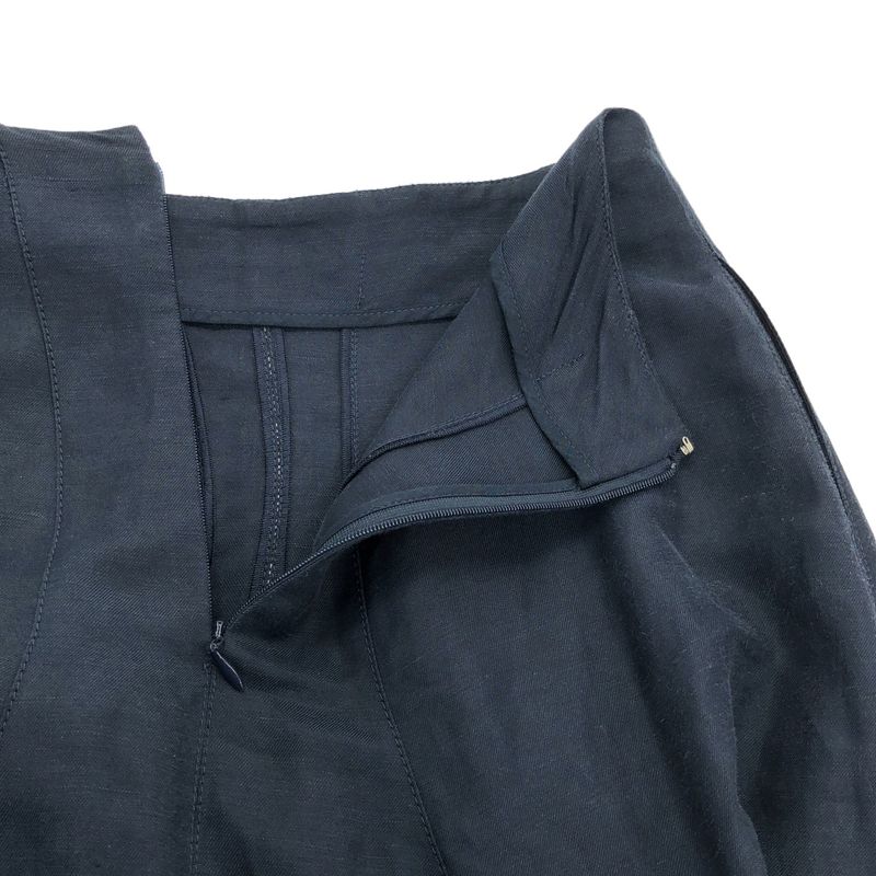 Celine by Phoebe Philo Celine Phoebe Philo Linen Rayon Long Skirt 2 2o83 7630