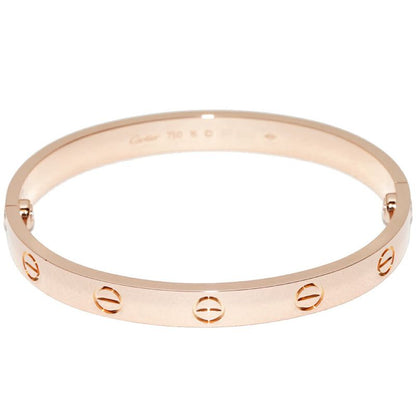 Cartier Bracelet Bangle 18K Pink Gold Love Bracelet