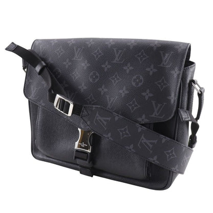 Louis Vuitton Taiga Llama Messenger Bag M30746 Taiga X Monogram Eclipse Canvas