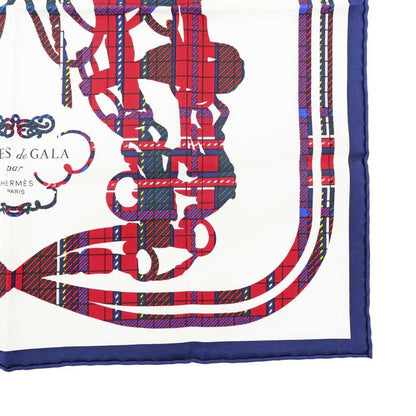 Hermes Petit Carre 40 Scarf Brides De GALA Silk Multicolor Accessory