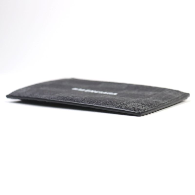 Balenciaga 640535 CASH Leather Bbmonogram Logo Print Fragment Case Card Holder