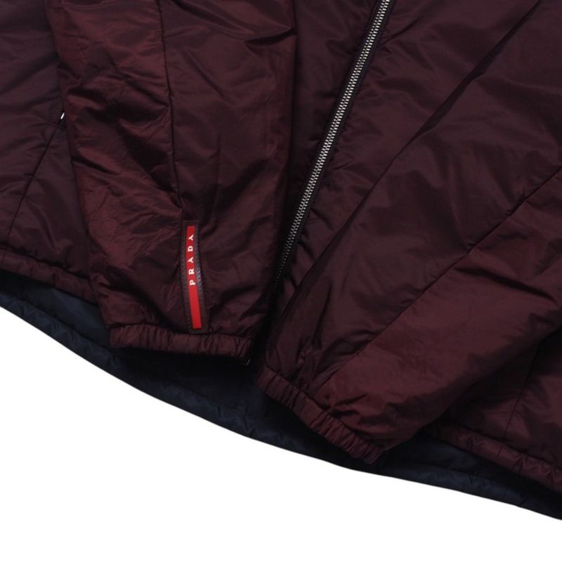 Prada Sports Prada Sports Jacket Size 56 Reversible Padded Hood 20241216 Ra2606