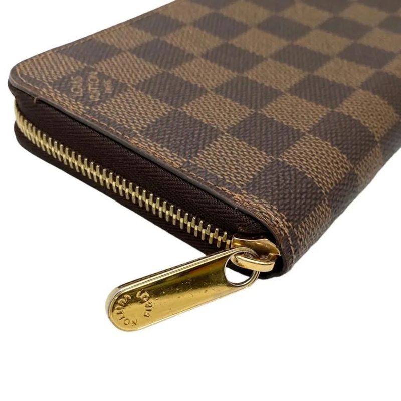 Louis Vuitton Long Wallet Zippy Wallet N41661 Damier Ebène Louis Vuitton