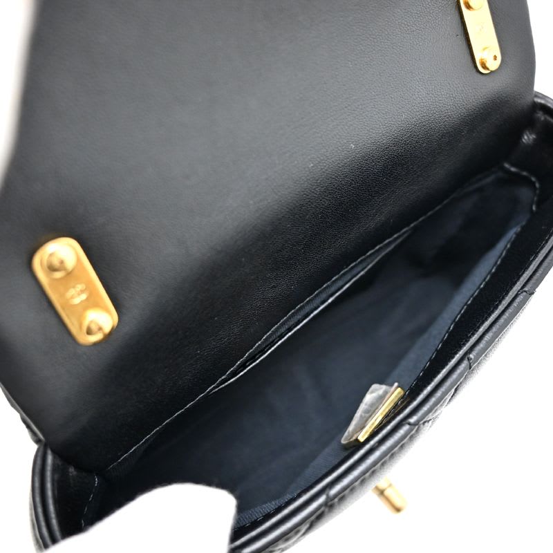 Chanel Chanel Shoulder Bag Quilted Small Flap As3214