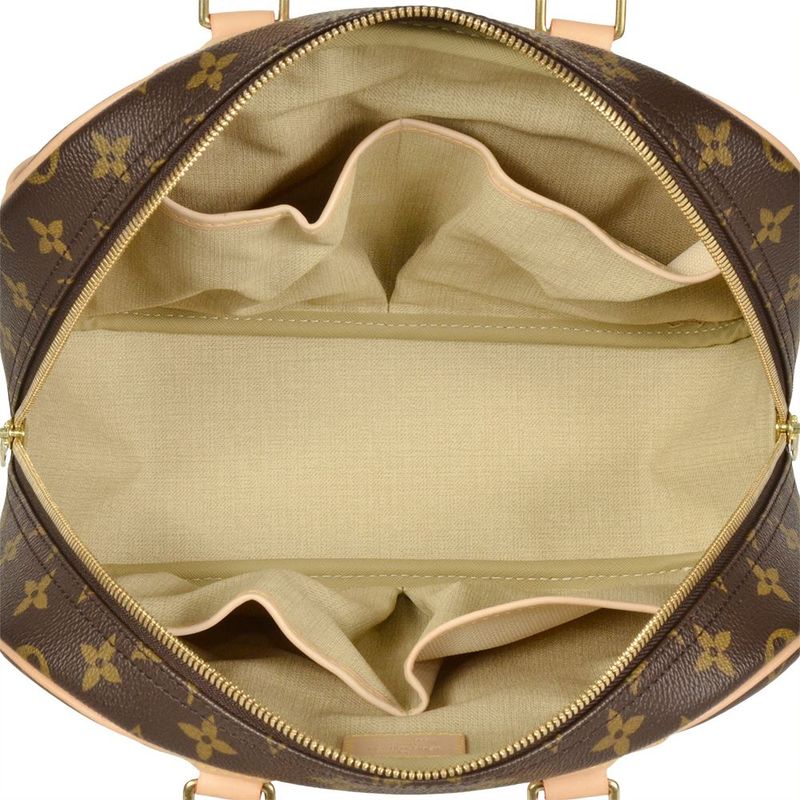 Louis Vuitton Trouville Handbag Monogram Canvas M42228 Ba0054