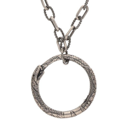 Gucci Ouroboros Chain Necklace Men's