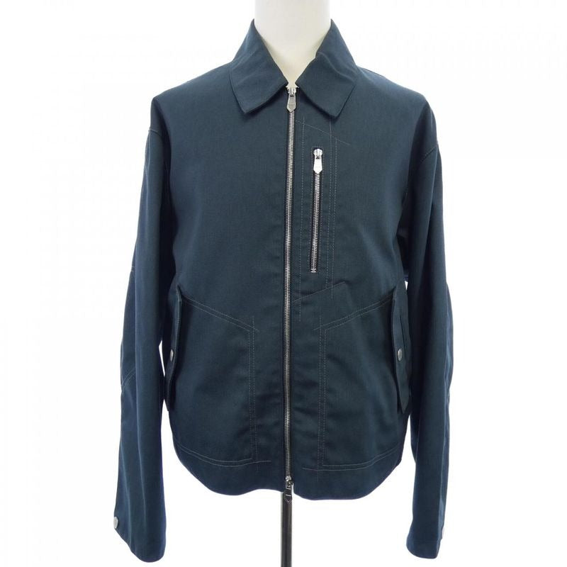 Hermes Blouson Size 48 Green Jacket