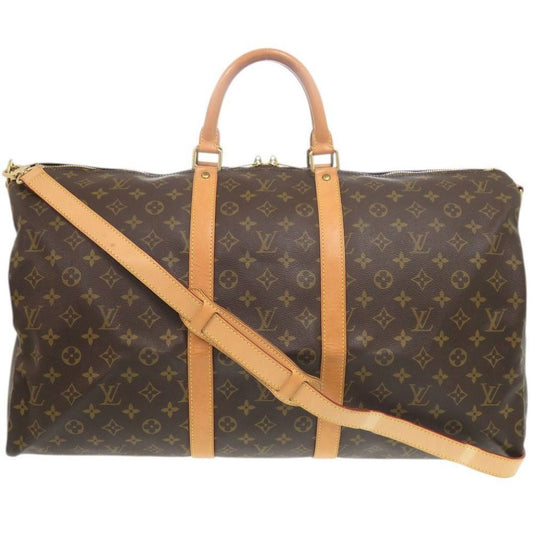 Louis Vuitton Keepall Bandouliere 55 Monogram Boston Bag