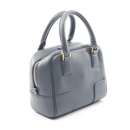 Loewe Handbag Amazona 16 Square Navy Leather — view 2