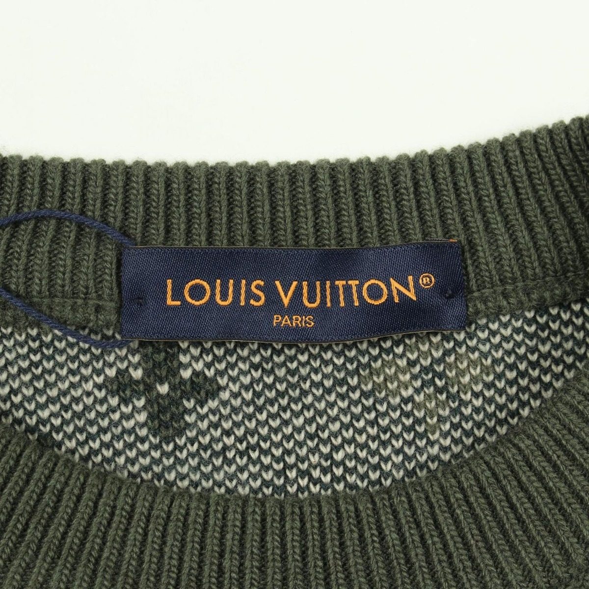 Louis Vuitton Knit Monogram Pullover Wool Cashmere Sweater — view 3