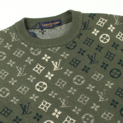 Louis Vuitton Knit Monogram Pullover Wool Cashmere Sweater — view 6