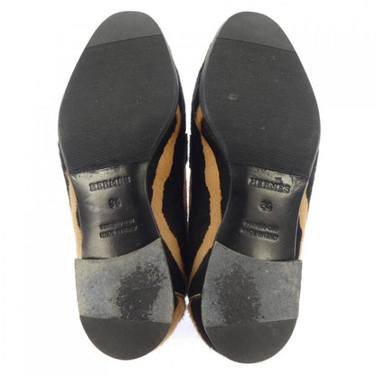 Hermes Paris Shoes Loafers Black — view 4