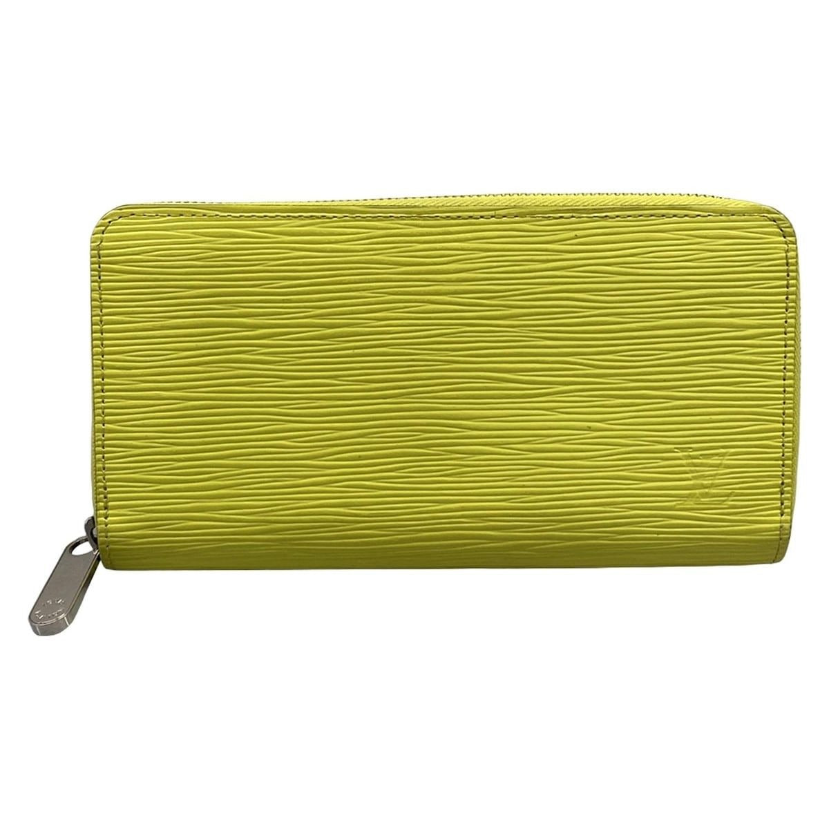Louis Vuitton Wallet Epi Zippy Joanne Cedra Leather Cowhide