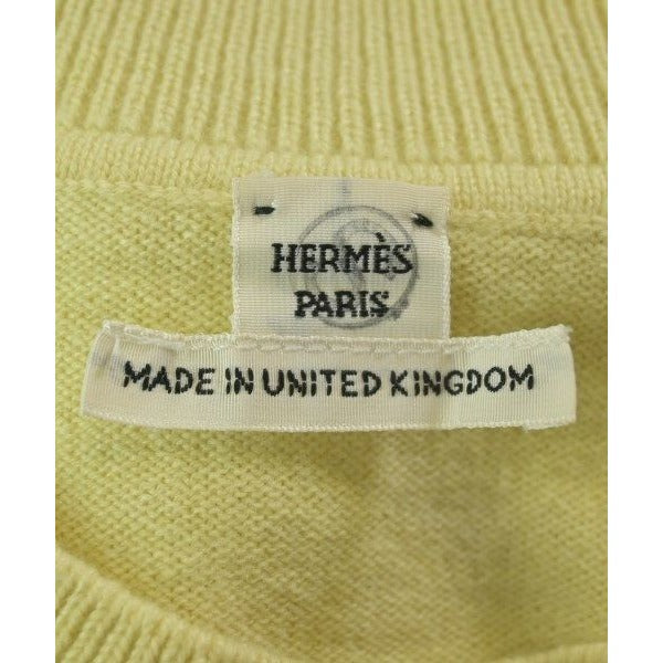 Hermes Knit Sweater Cashmere Yellow — view 3