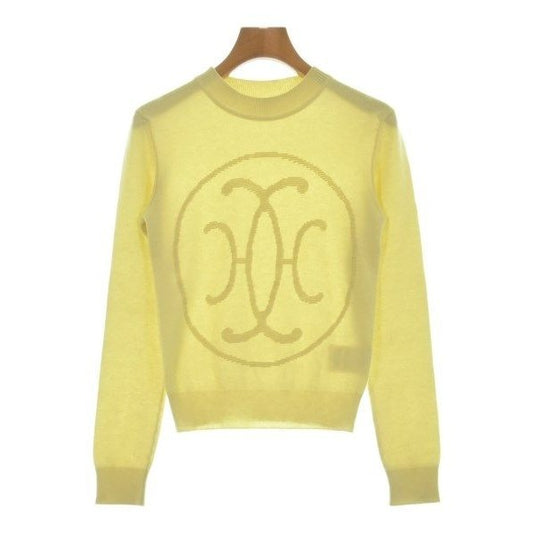 Hermes Knit Sweater Cashmere Yellow