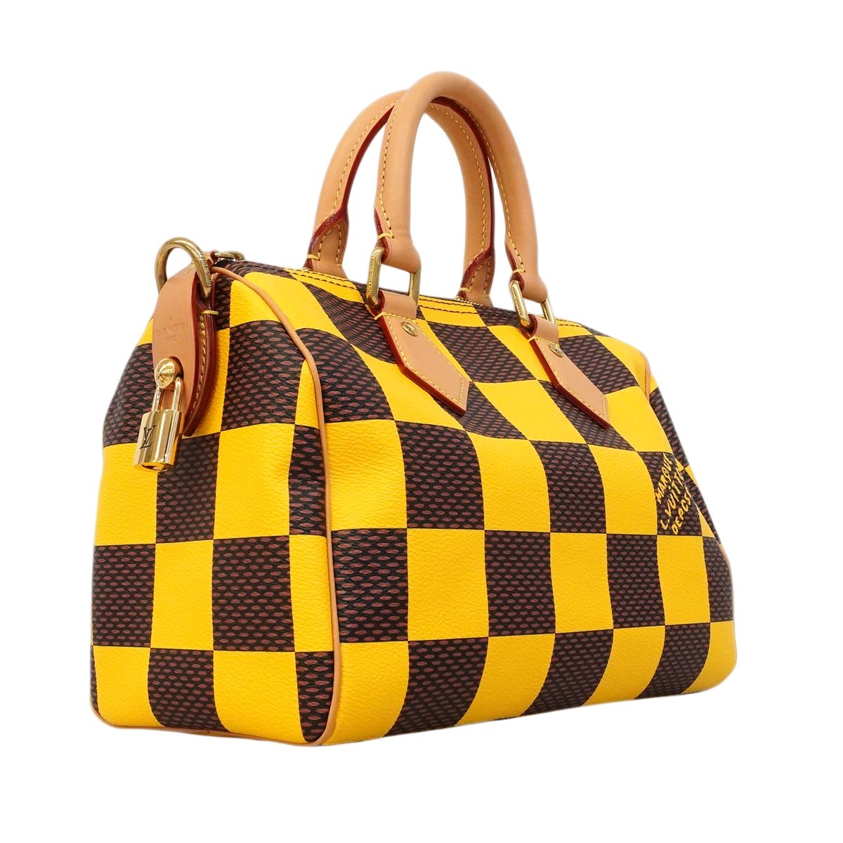 Louis Vuitton Handbag Damier Pop Speedy Bandouliere 25 Joanne Matte 2-Way — view 2