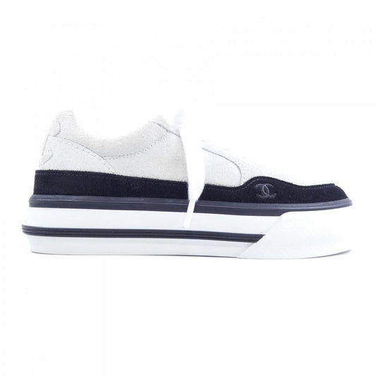 Chanel Sneakers Suede Black