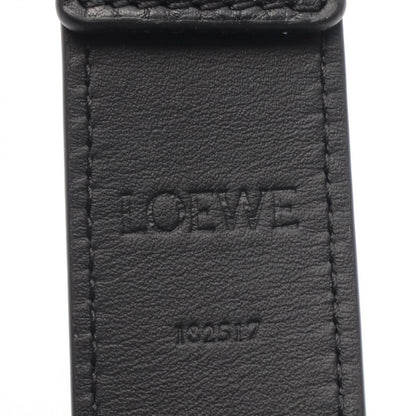 Loewe Belt Anagram Chunky Black Leather — view 4
