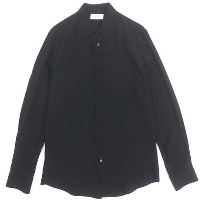 Celine 24 AW 2 C15 A805 V 100% Silk Micro Triomphe Long Sleeve Jacquard