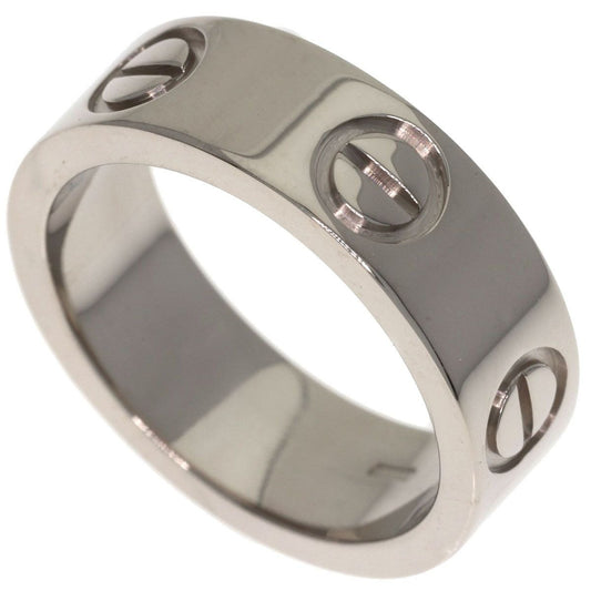 Cartier Love Ring 47 18k White Gold